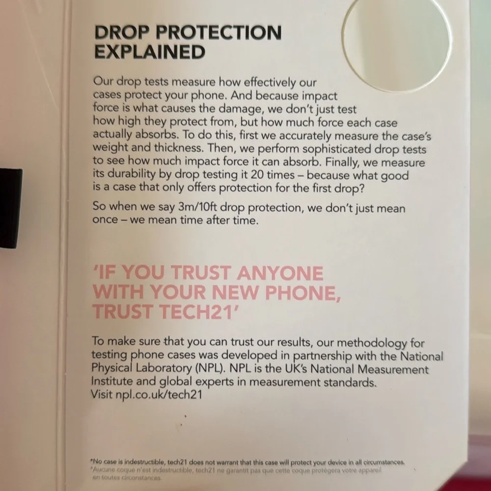 Tech 21 iPhone 8 Plus protective case